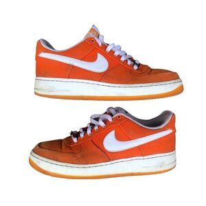 VINTAGE 2007 nike air force 1 low orange peel size 12 womens